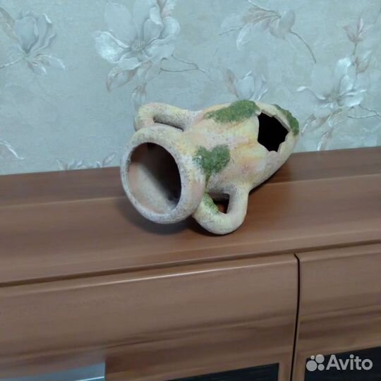 Кашпо Амфора, шамот