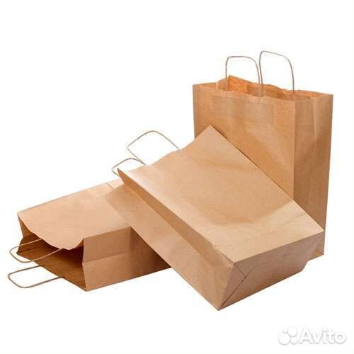 Пакеты бумажные крафт