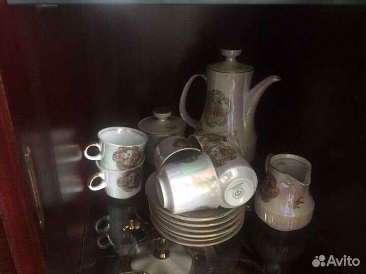 Кофейный сервиз гдр кольдиц Мадонна