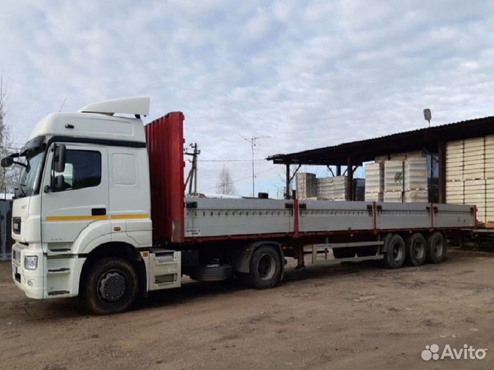 Грузоперевозки, 20 тонн, открытый борт