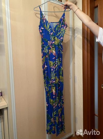 Летнее длинное платье