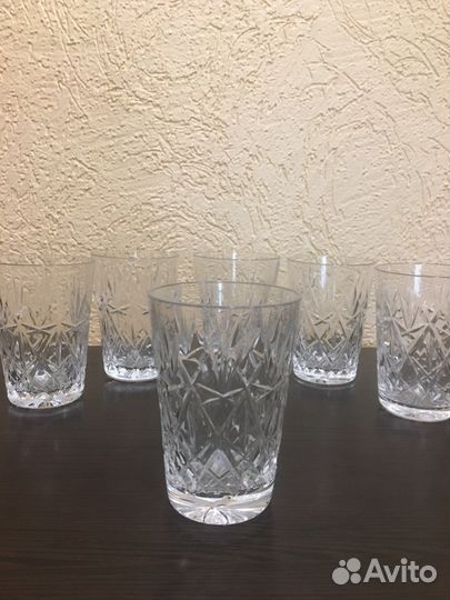 Хрустальные стаканы СССР