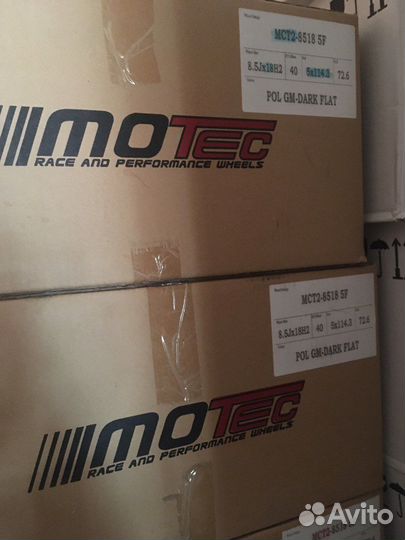 Диски Motec MCT2 R18 5x114,3