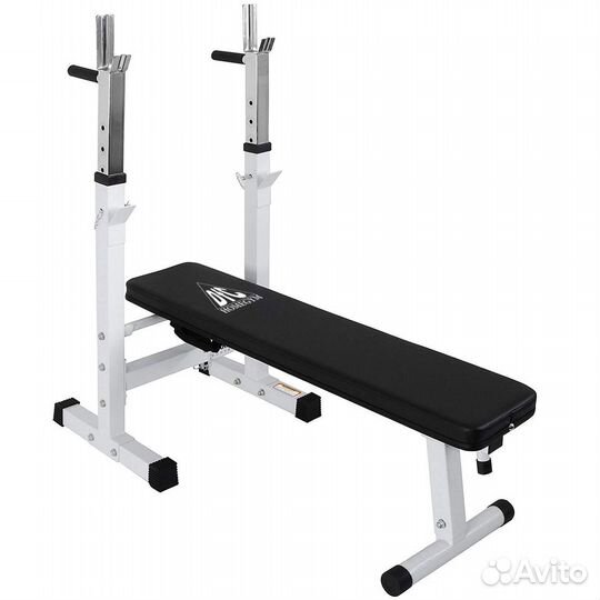 Скамья со стойками под штангу DFC dbch2W