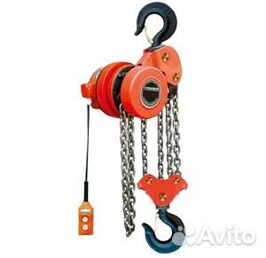 Электрическая таль TOR цепная тэш DHP 1,0 т 12 м 1