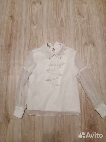 Блузка белая для девочек