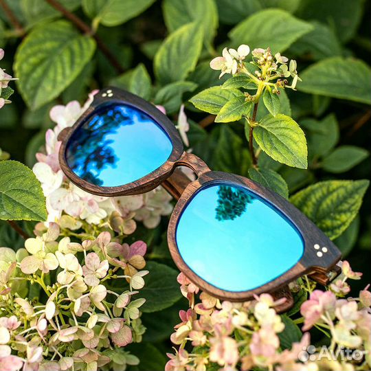 Солнцезащитные очки Деревянные