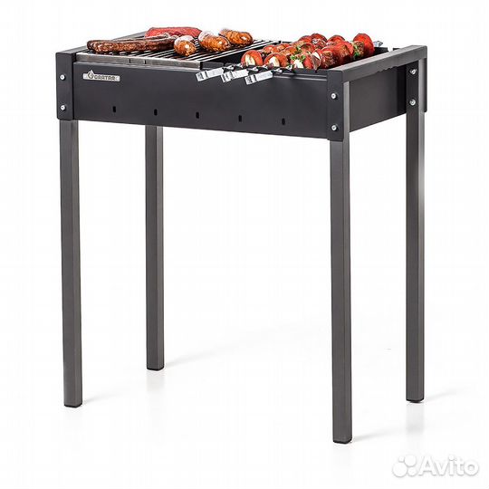 Стационарны мангал с разборными ножками