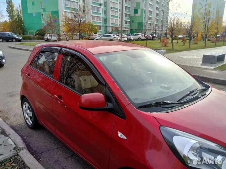 Дефлекторы окон Kia Picanto 2 (2010-2017)