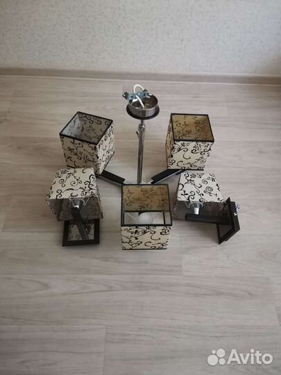 Люстра и бра