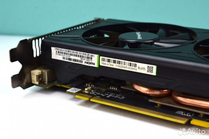 Sapphire radeon RX 580 2048SP 8GB gddr5