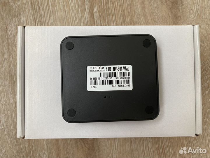 Тв приставка eltex stb nv-501-wac