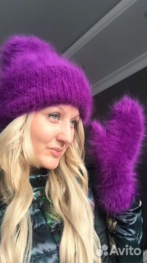 Шапка из ангоры