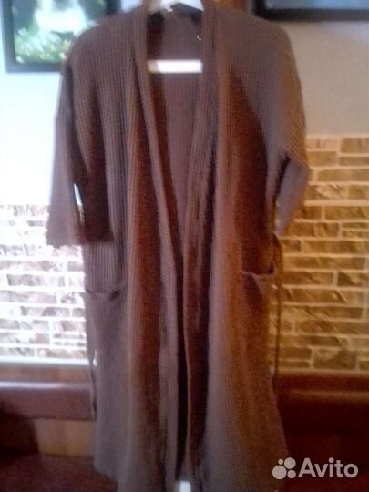 Халат мужской вафельный