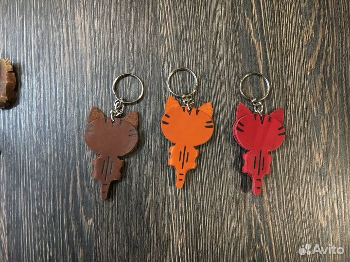 Брелок Дракон. Символ 2024 года. Натуральная кожа