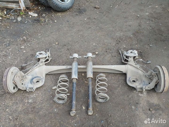 Задняя подвеска fiat grand punto