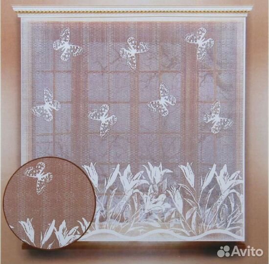 Тюль для кухни