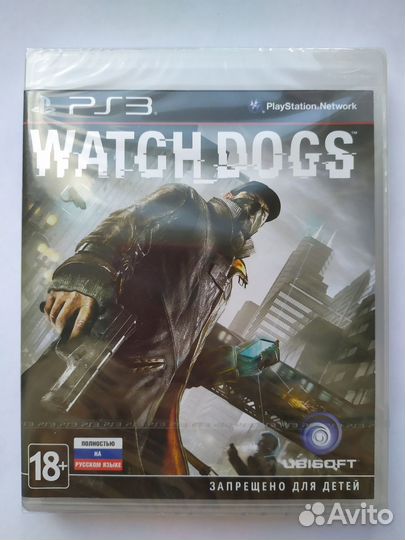 Watch Dogs PS3 (новый в плёнке)
