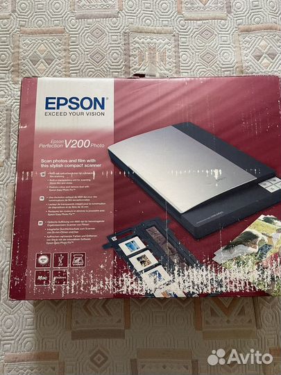 Сканер epson perfection photo v200