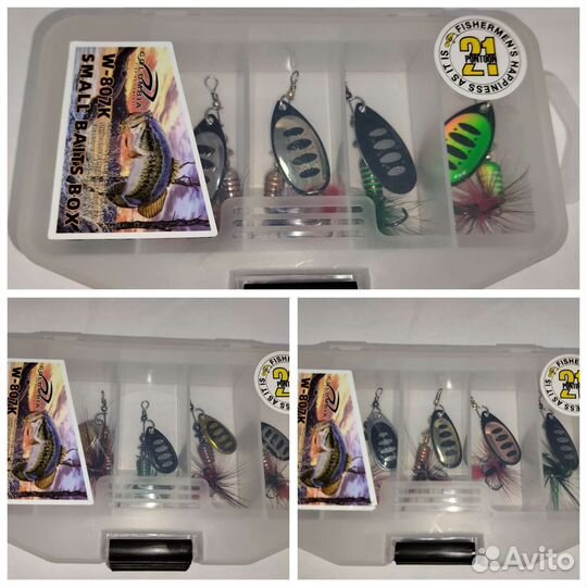 Набор вращающихся блесен Pontoon 21 Ball 5 весов