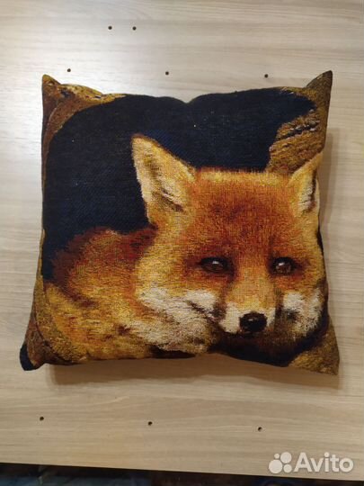 Наволочка гобелен лиса