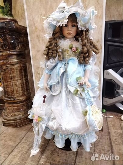 Кукла Фарфоровая коллекционная большая