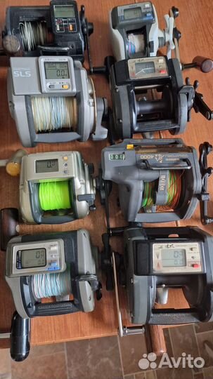 Мультипликаторные катушки Daiwa, Shimano, Ryobi