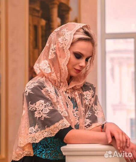 Венчальный православный платок