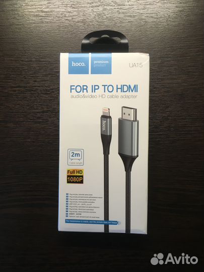 Переходник hdmi lightning apple