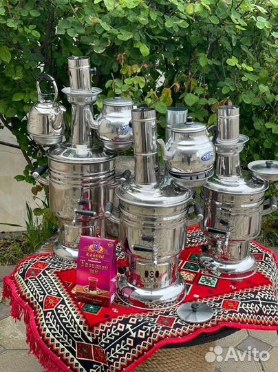 Турецкий самовар угольный