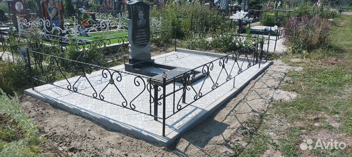 Благоустройство мест захоронений памятники