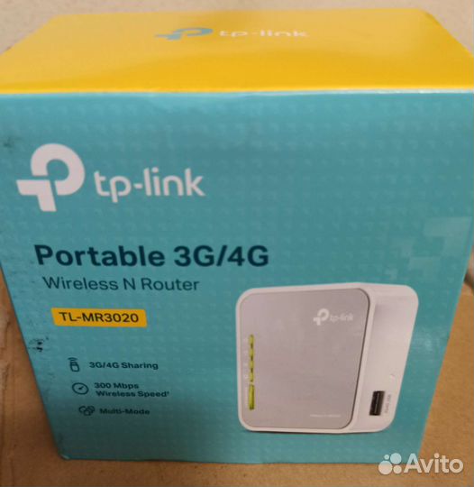 Портативный Wi-Fi роутер N300 с поддержкой 3G/4G