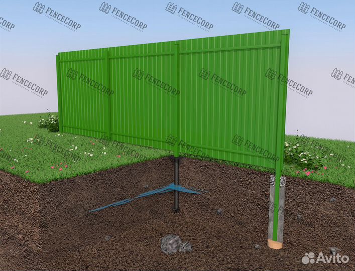 Забор на участок