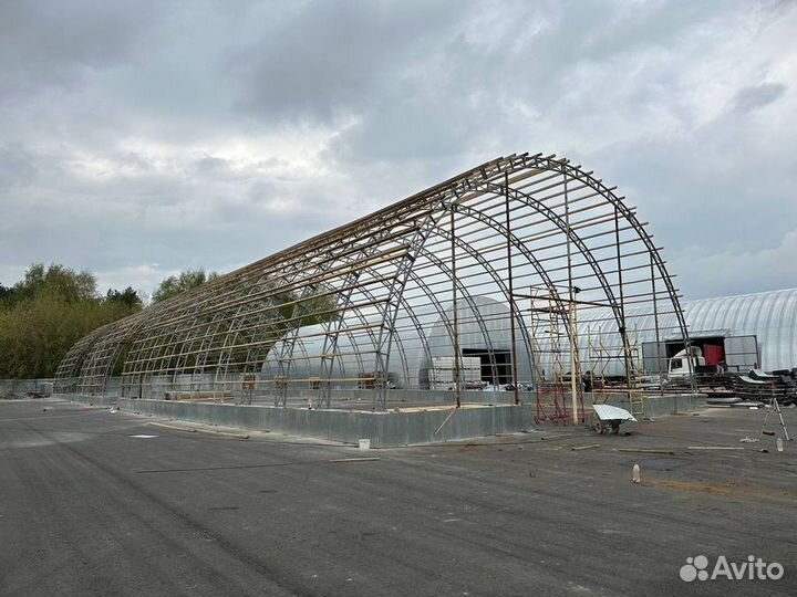 Арки арочного ангара 18м18000 мм