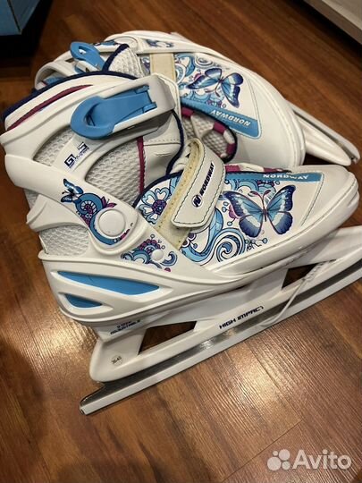 Коньки детские раздвижные