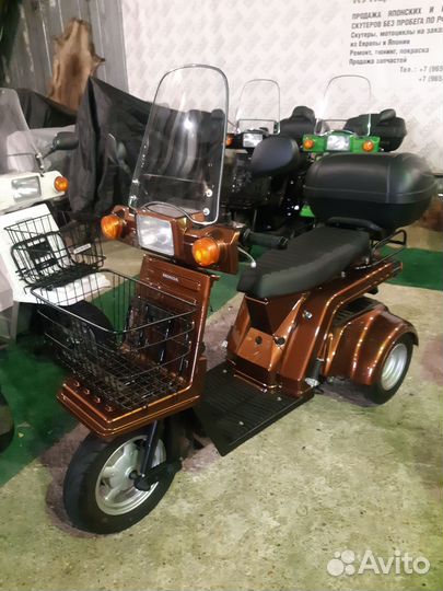 Honda gyro x-3 pgm коричневый для двоих