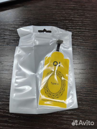 Qi беспроводной зарядник ресивер type-c