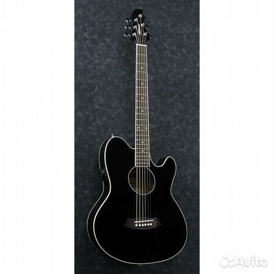 Электроакустическая гитара Ibanez TCY10E-BK Black