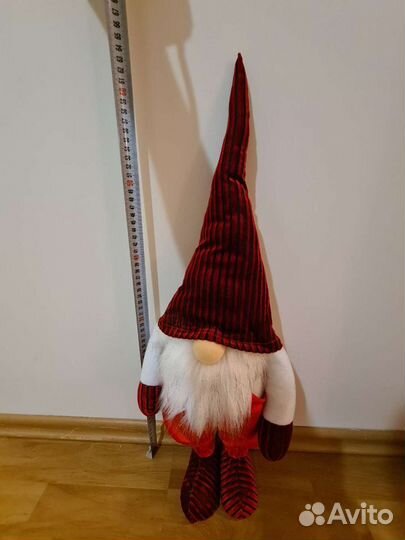 Гном 60 см, нос светится