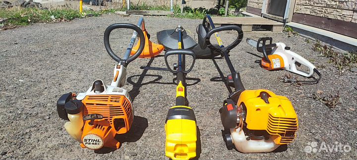 Триммера, пилы, косы бу