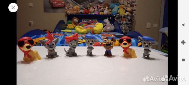 Фигурки котики, собачки, сказочный патруль