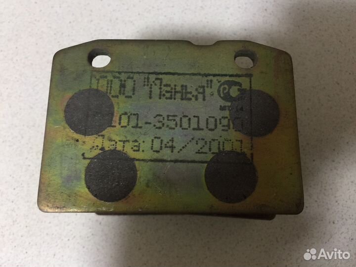 Тормозные колодки ваз 2101-2107