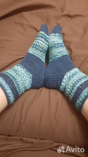 Носки вязаные ручной работы
