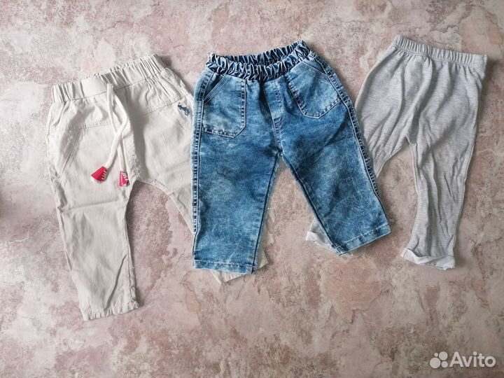 Детские вещи пакетом на мальчика 80 86