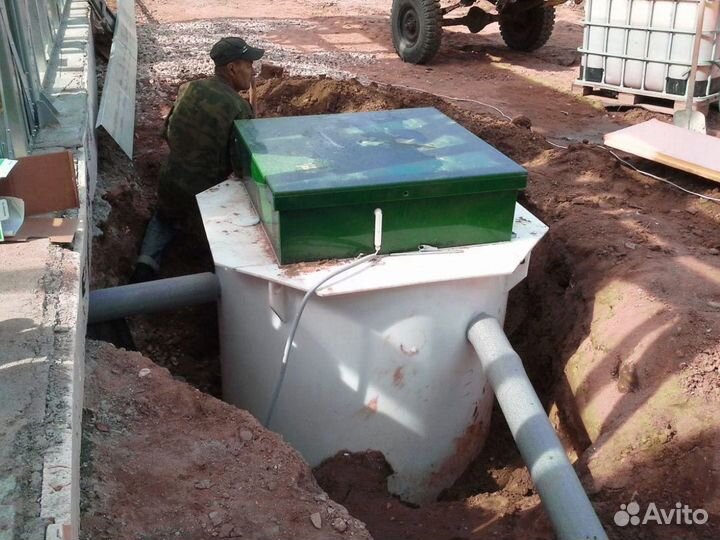 Септик эко Green 7 переливной