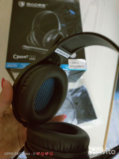 Наушники с микрофоном