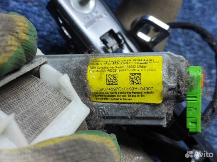 Ремень безопасности передний левый Mercedes W204