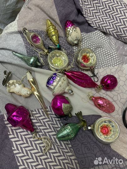 Елочные игрушки СССР