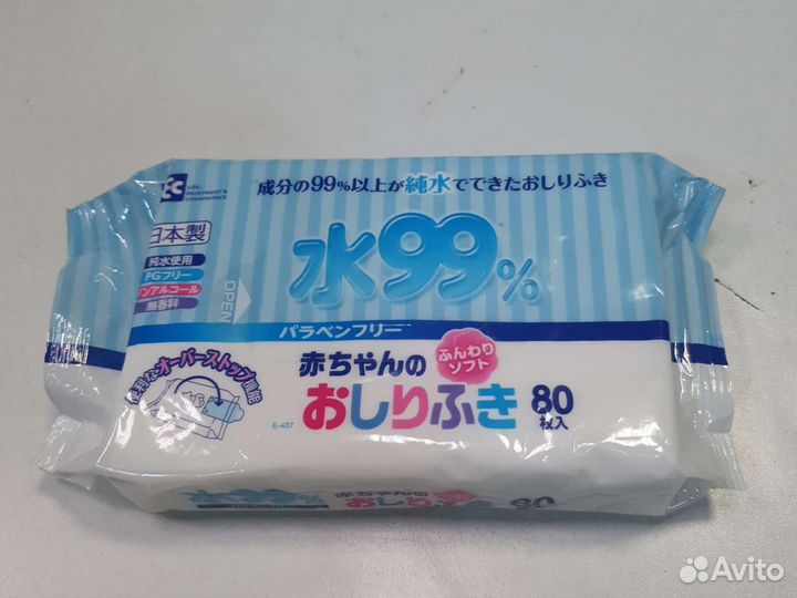 IPlus Влажные детские салфетки из Японии