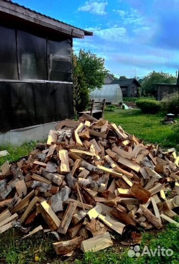 Дрова колотые